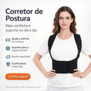 Corretor Postural com Suporte Lombar