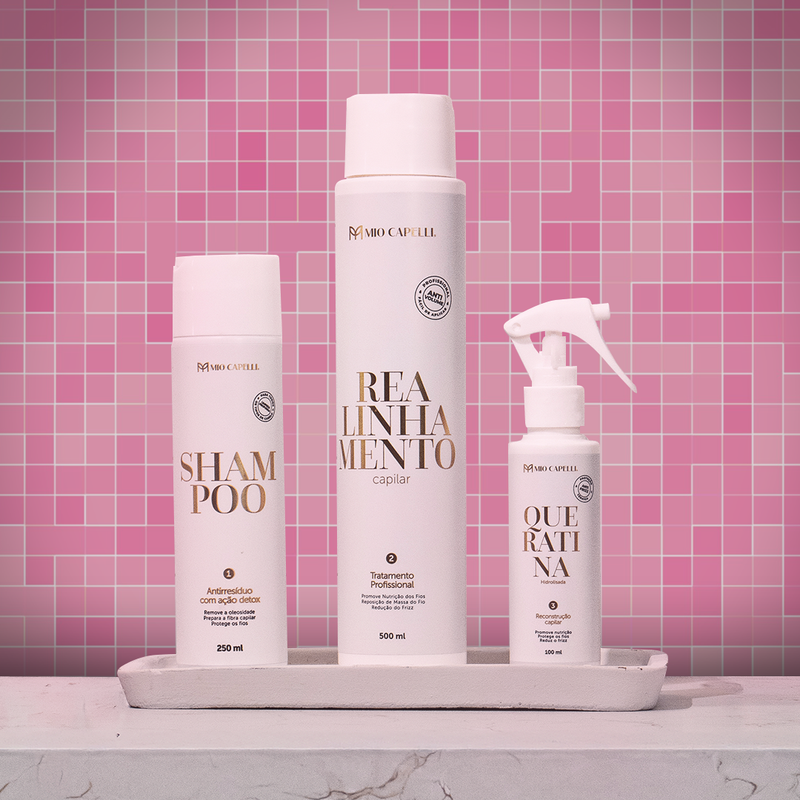 Kit Progressiva Orgânica de 500ml - Liso Perfeito