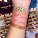 Blush Compacto Matte Chocofun Fenzza (4 cores)